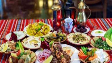 منيو مطعم فطور رمضان في الخور