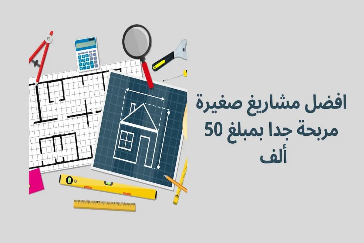 مشاريع براس مال 50 ألف جنيه