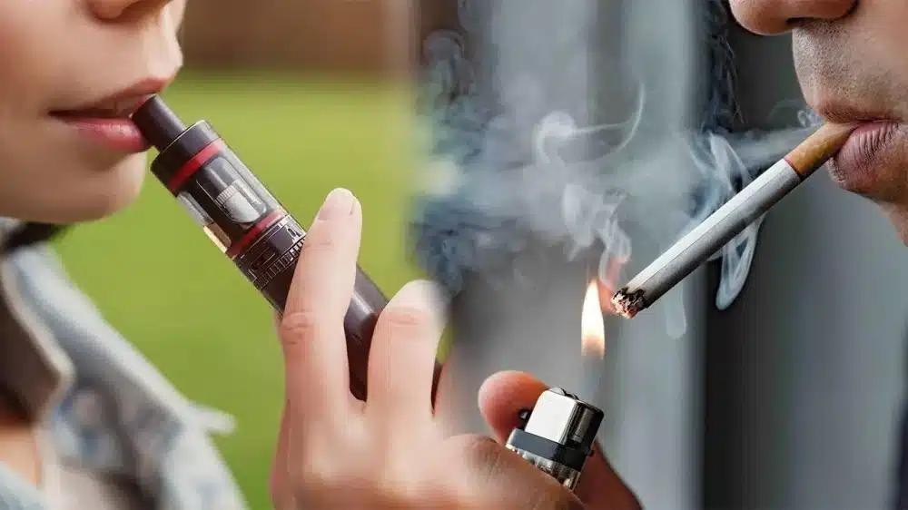 كم سحبة فيب تعادل سيجارة؟
